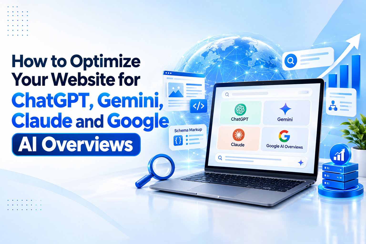 How to Optimize Your Website for ChatGPT, Gemini, Claude and Google AI Overviews